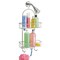 Interdesign iDesign Classico 2 26 in. H X 5 in. W X 12 in. L Satin Silver Shower Caddy 68945 - alternate 2